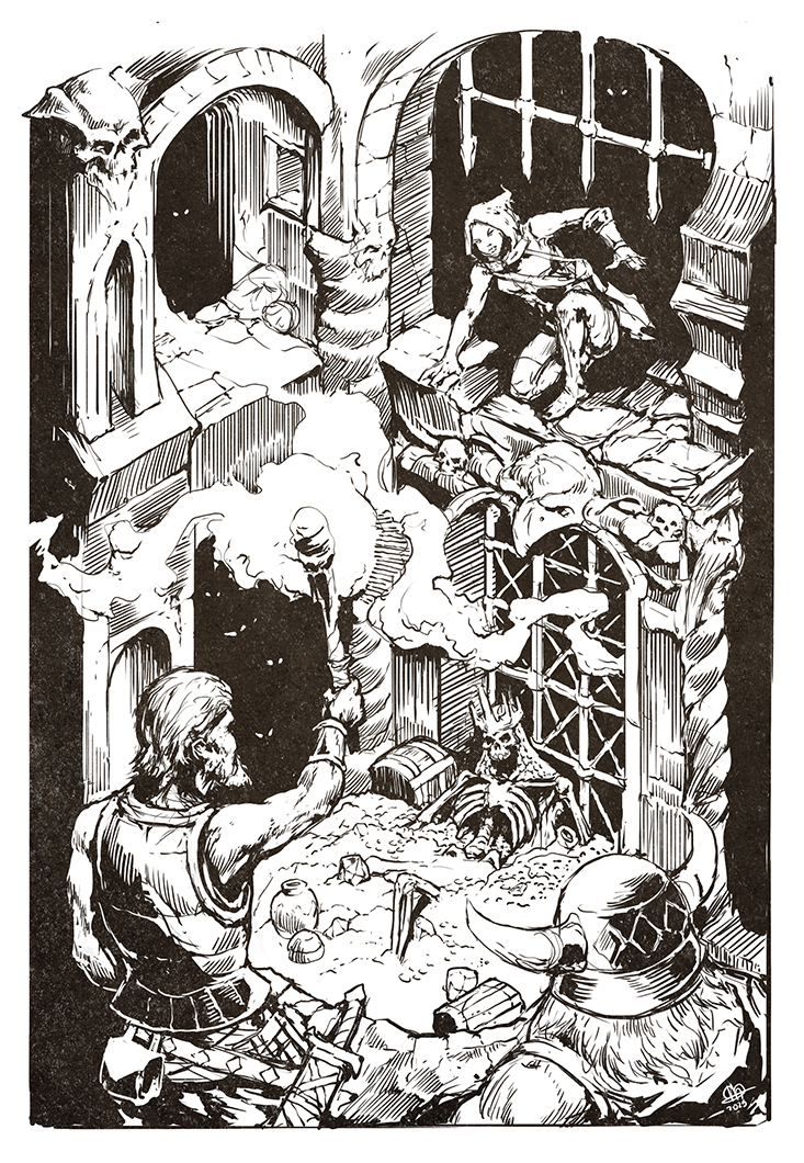 Affiche Dungeon Crawl Kitchen